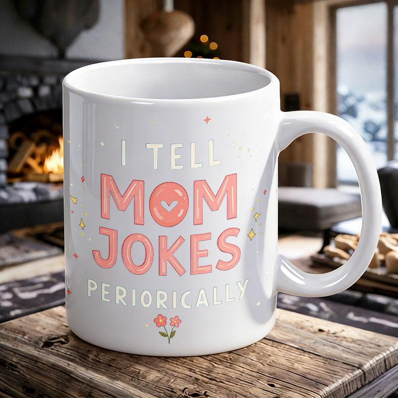 Coffee Tea Joke - Conjunto de Canecas e Copos, Caneca