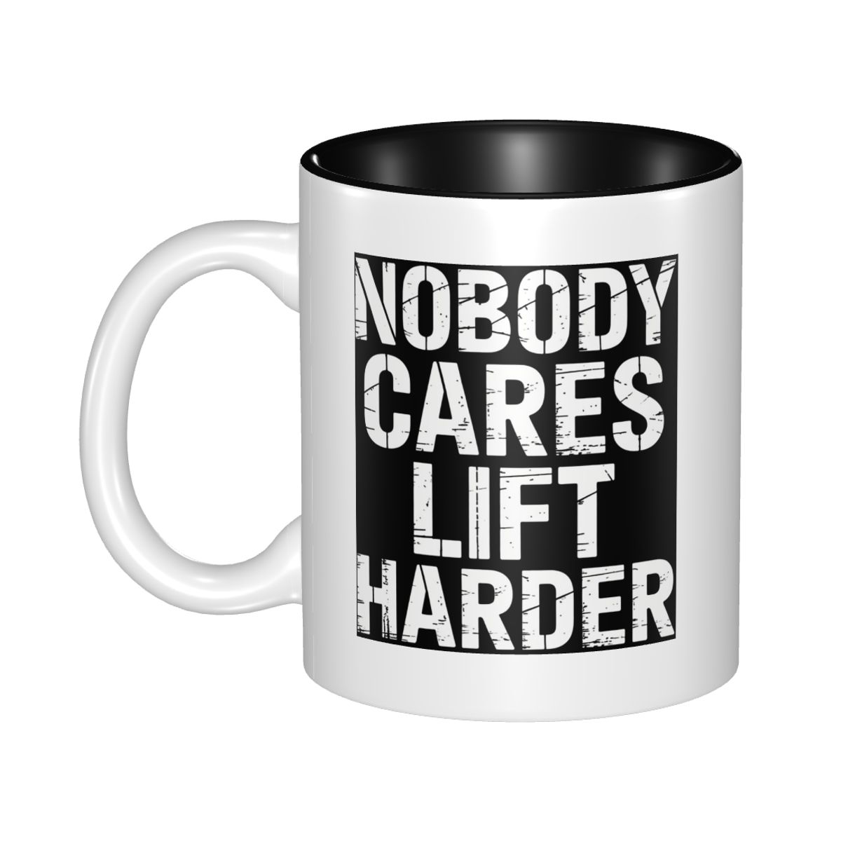 Coffee Tea Joke - Caneca Engraçada de Levantamento de Peso,