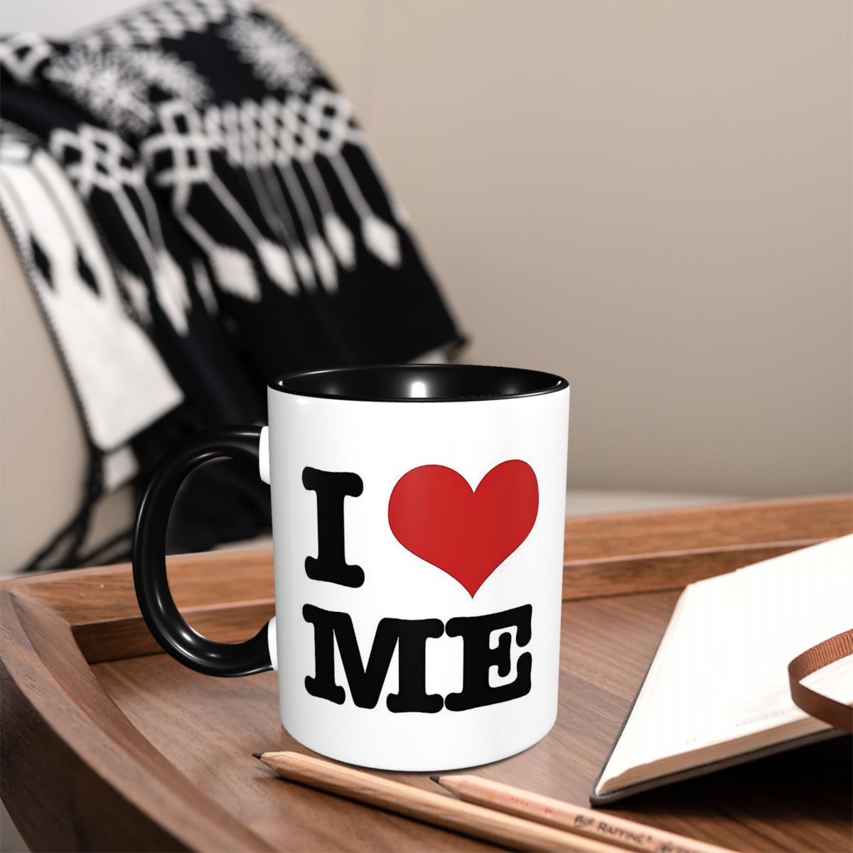 Coffee Tea You And Me - Caneca I Love Me Engraçada de