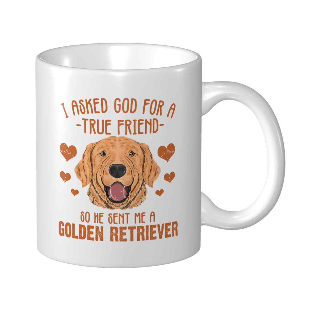 Coffee Tea You And Me - Mark copo caneca golden retriever camisa