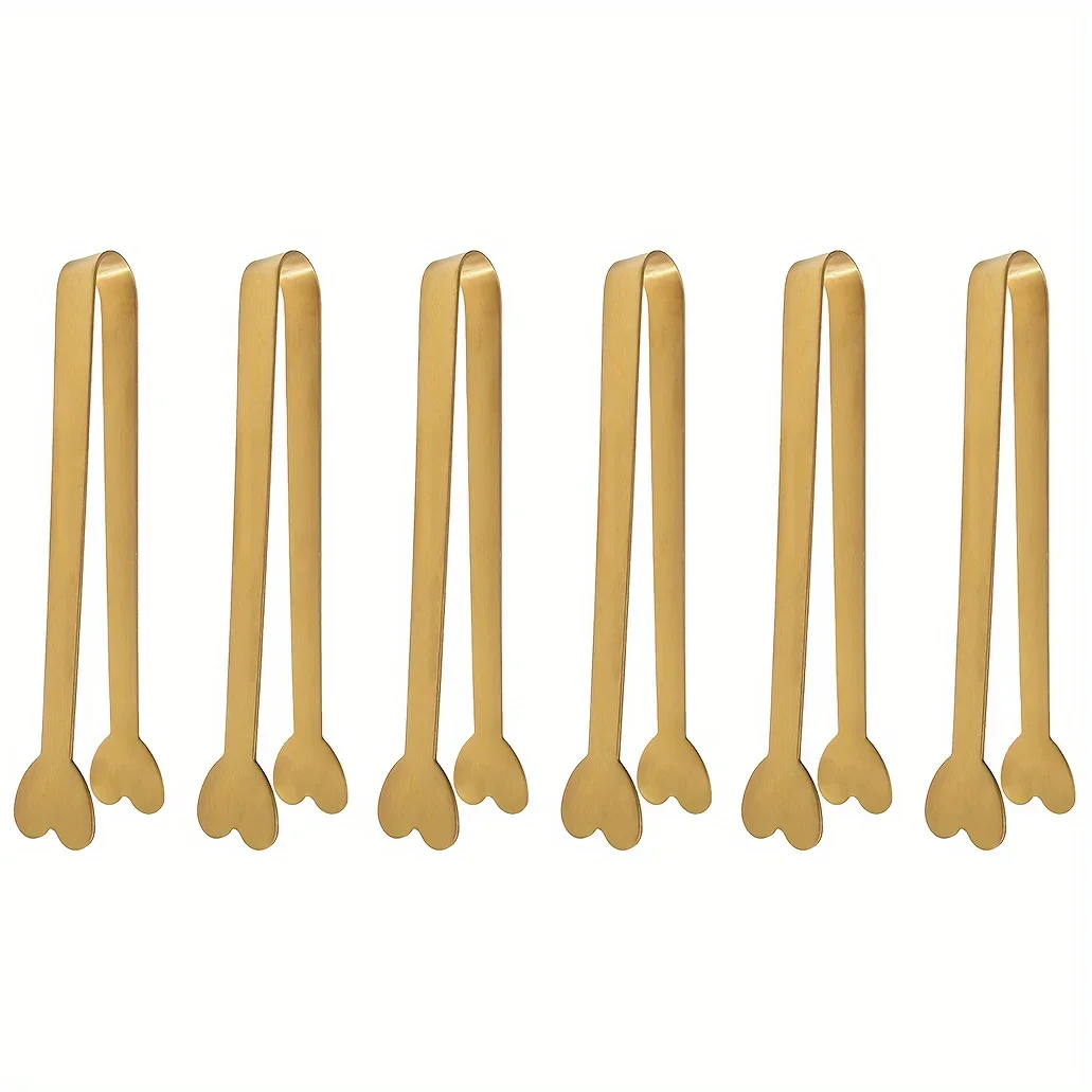 Coffee Tea Sugar - Mini pinças em forma de coração