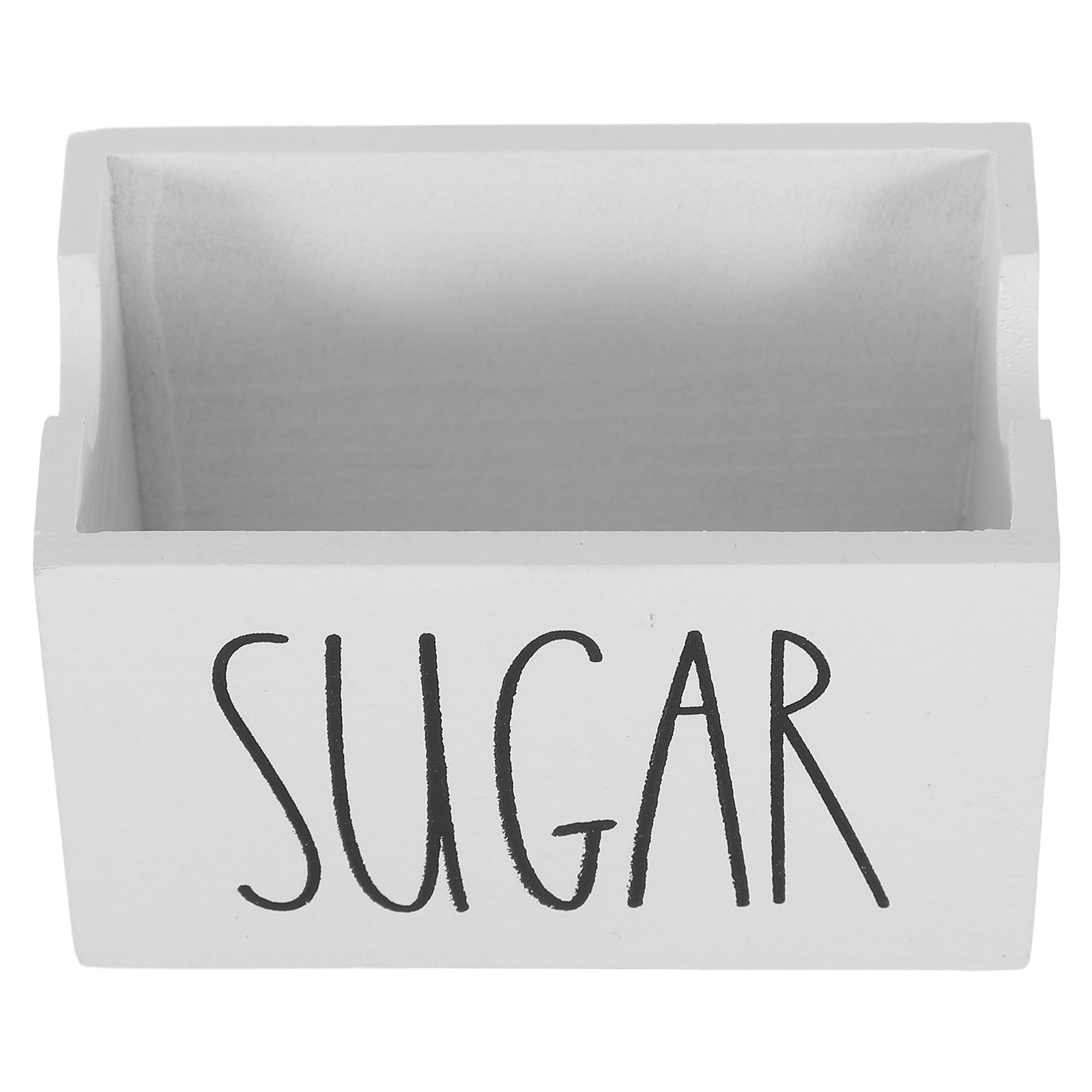 Coffee Tea Sugar - Suporte Premium de Madeira para Sachês