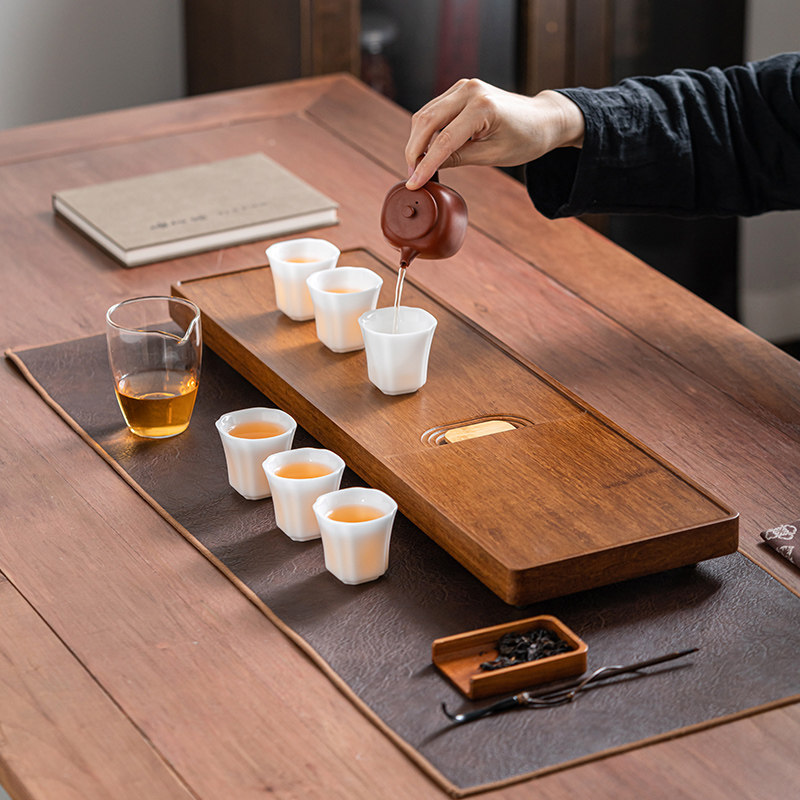 Bamboo Tea Tray - Bandeja de chá de bambu robusta