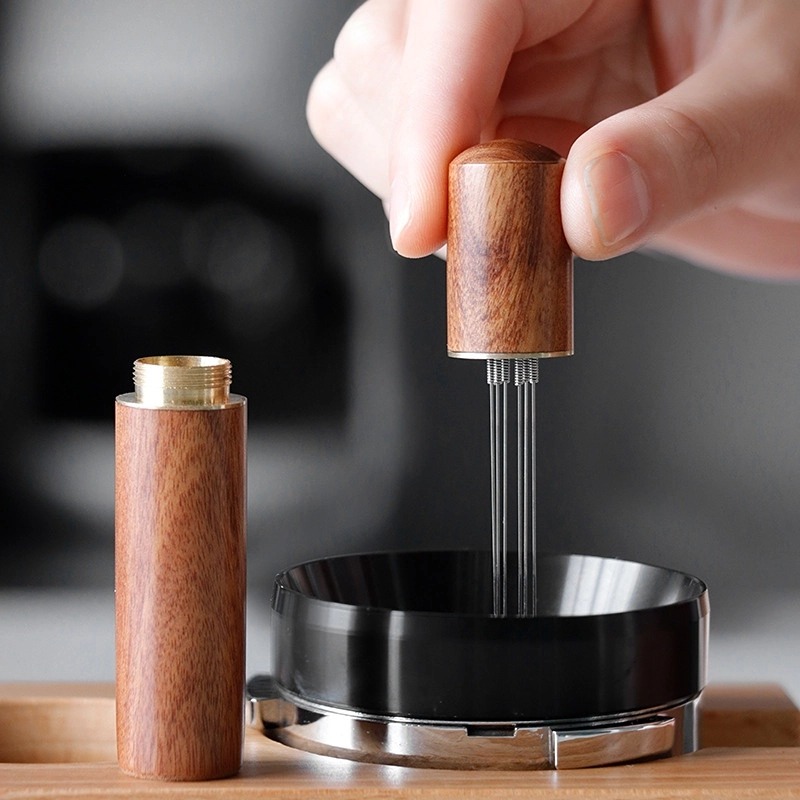 Coffee Tamper Leveler - Aço Inoxidável Café Em Pó Tamper,