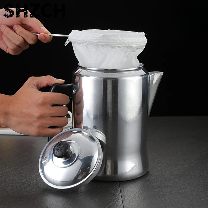 Coffee Tea Hong Kong - Cafeteira Estilo Hong Kong em Liga