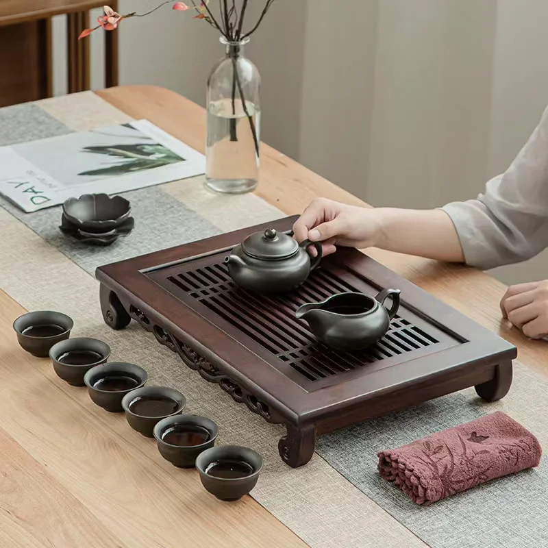 Bamboo Tea Tray - Bandeja De Chá De Bambu Natural