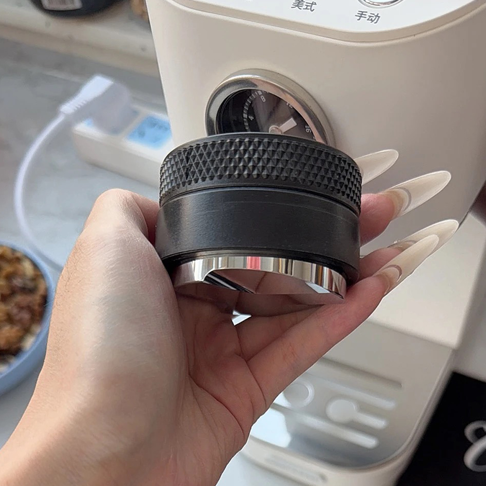 Coffee Tamper Leveler - Distribuidor de Café Ferramenta de Distribuição/Nivelador