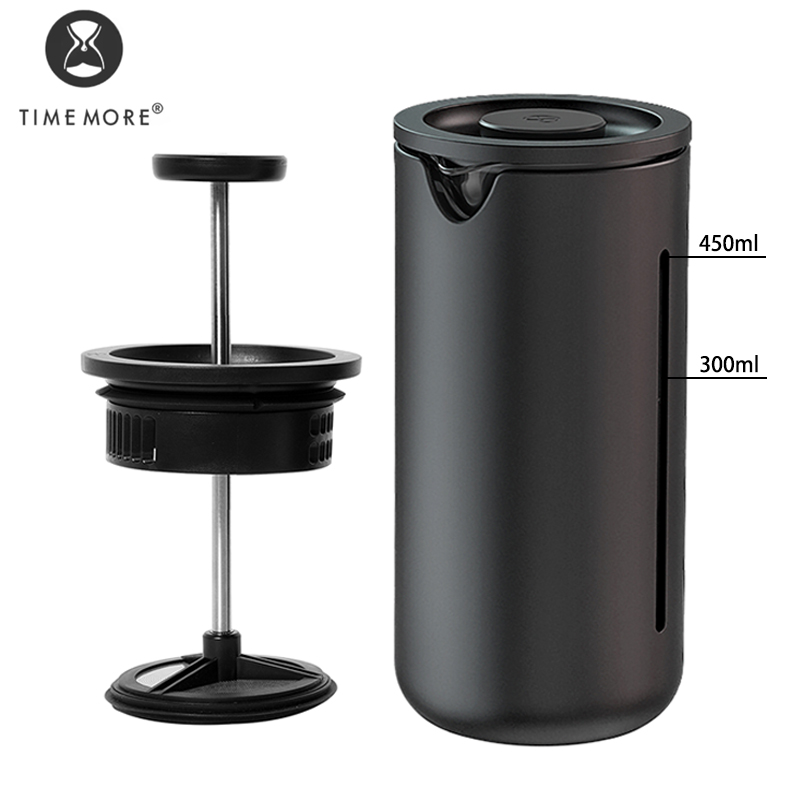 French Press Glass - Timemore u imprensa francesa 450ml vidro
