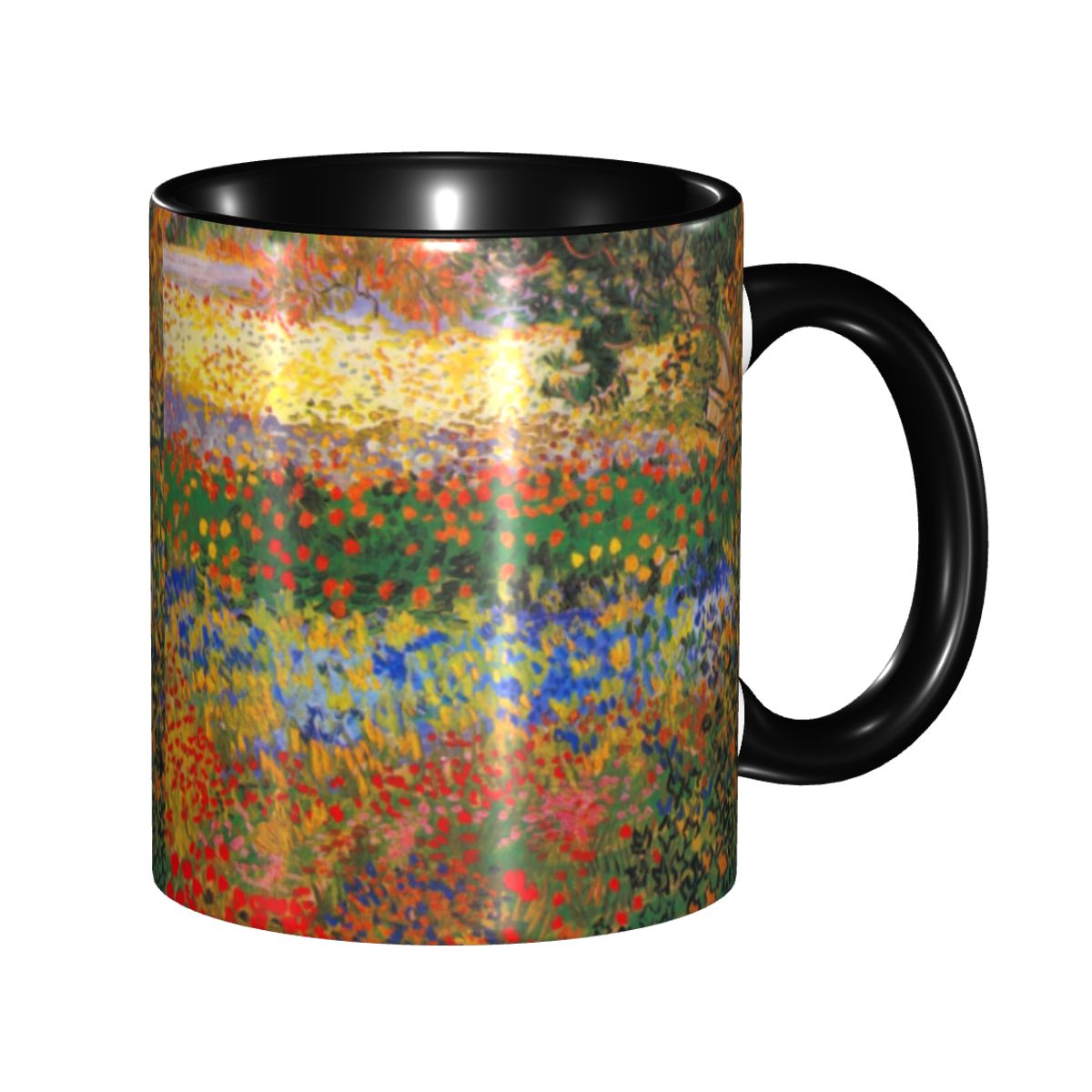 Coffee Tea Van - Pintura personalizada de jardim de flores