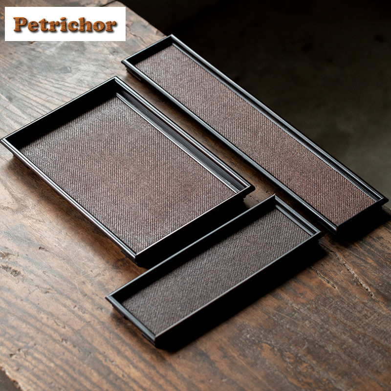 Bamboo Tea Tray - Bandeja de chá tecida de bambu