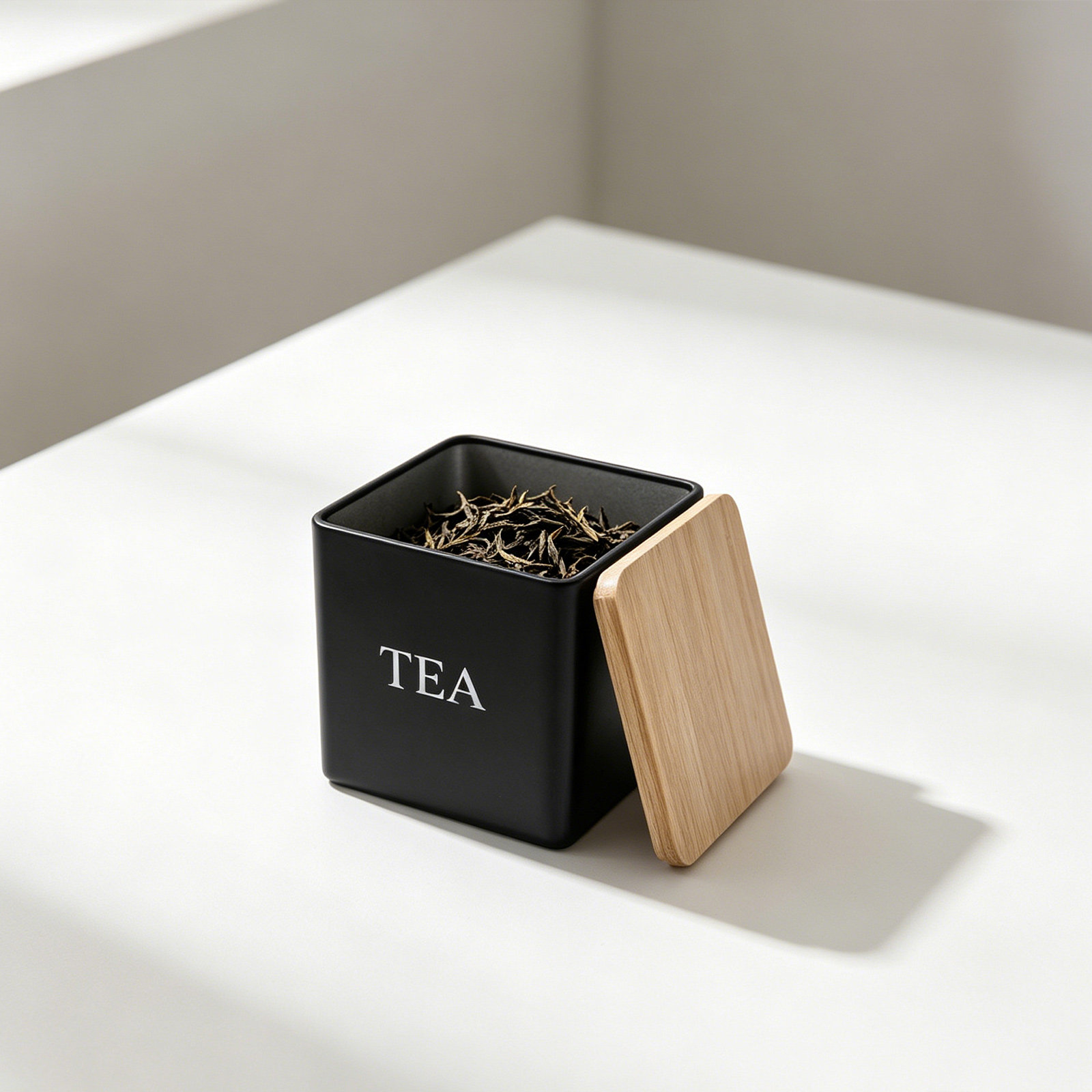 Canister Coffee Sugar Tea - Conjunto de 3 Latas de Metal