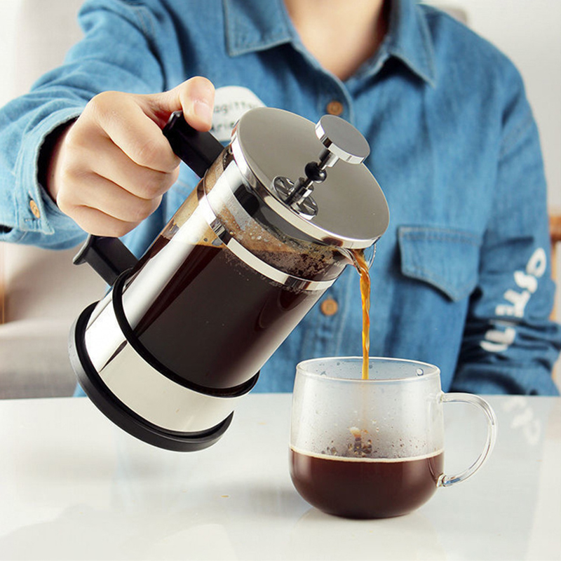 French Press Glass - Cafeteira Francesa com Filtro em Vidro