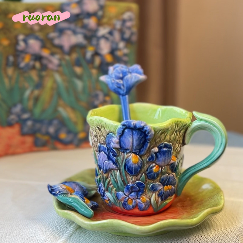 Caneca de Cerâmica Van Gogh No - Coffee Tea Van avaliação e preço