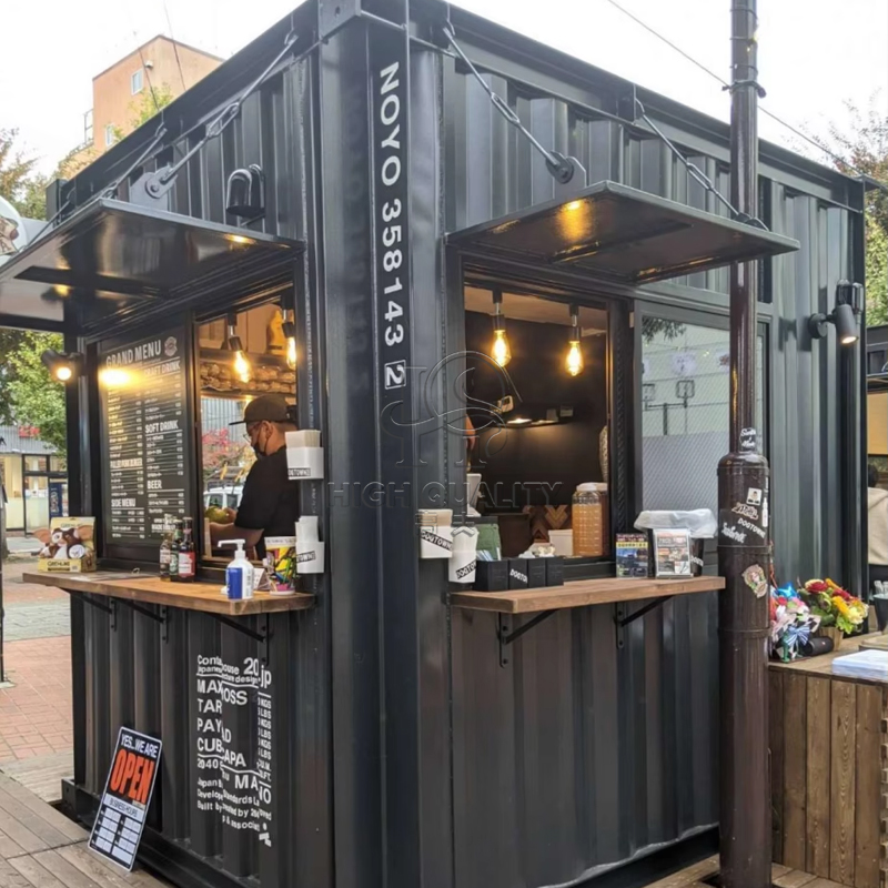 Casa Container de Painel Sandu - Coffee Tea Kiosk avaliação e preço