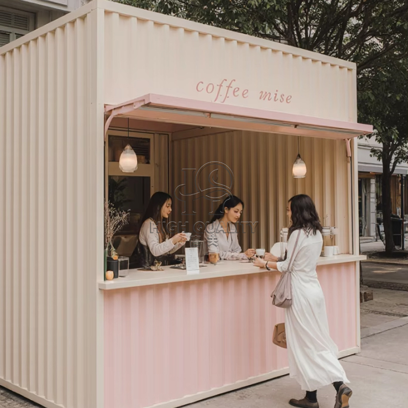 Casa Container de Painel Sandu - Coffee Tea Kiosk avaliação e preço