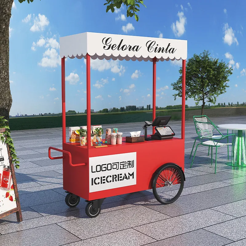 Carrinho de Comida de Rua, Qui - Coffee Tea Kiosk avaliação e preço