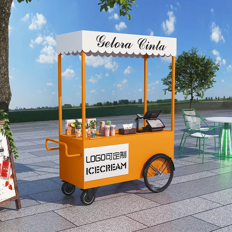 Carrinho de Comida de Rua, Qui - Coffee Tea Kiosk avaliação e preço