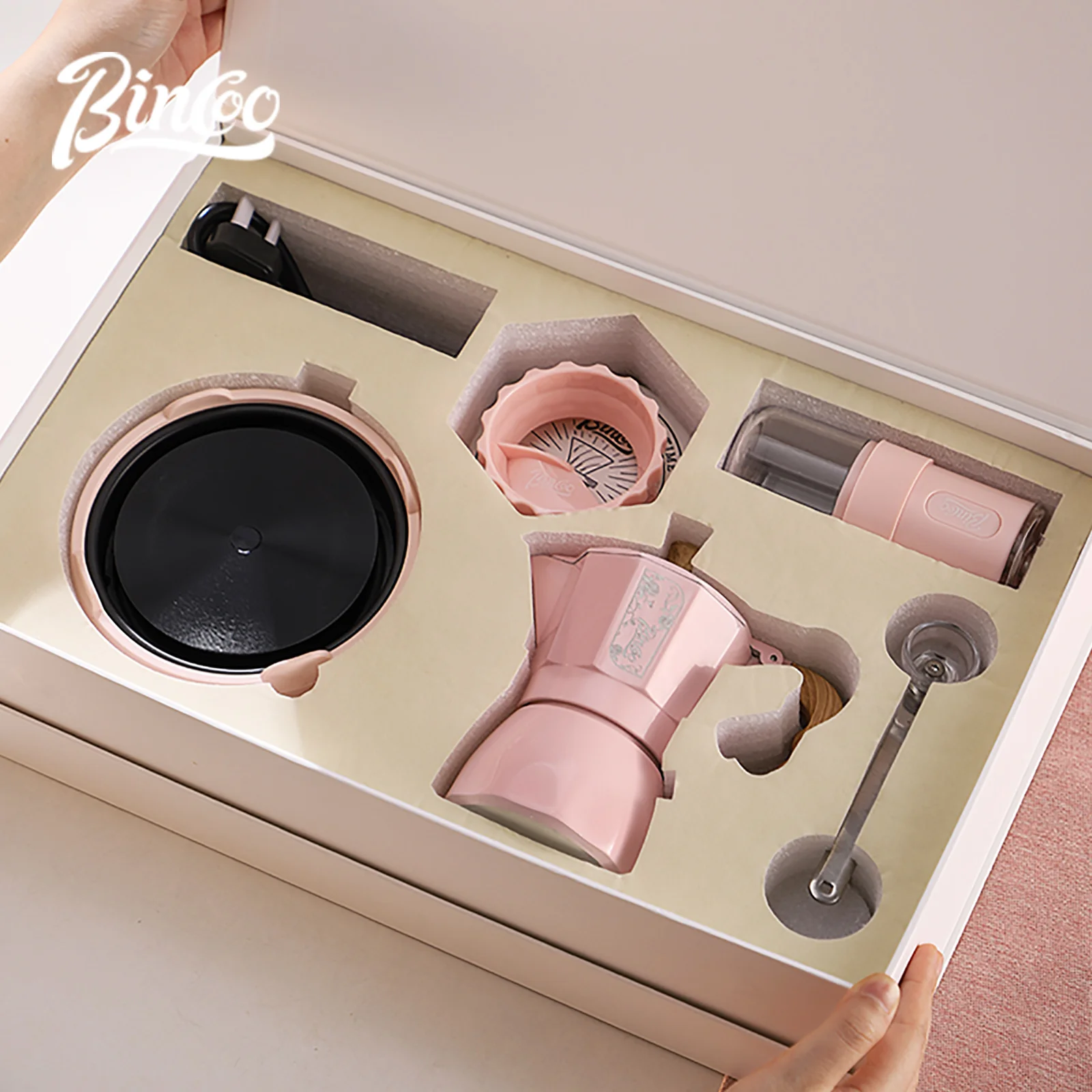 Bincoo válvula dupla moka pote - Moka Pot Stove avaliação e preço