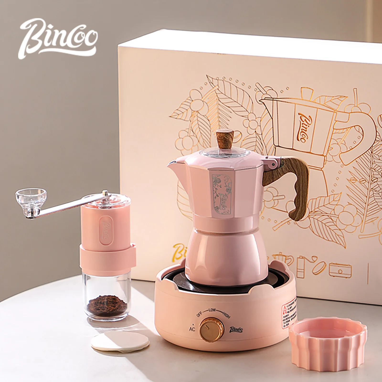 Bincoo válvula dupla moka pote - Moka Pot Stove avaliação e preço