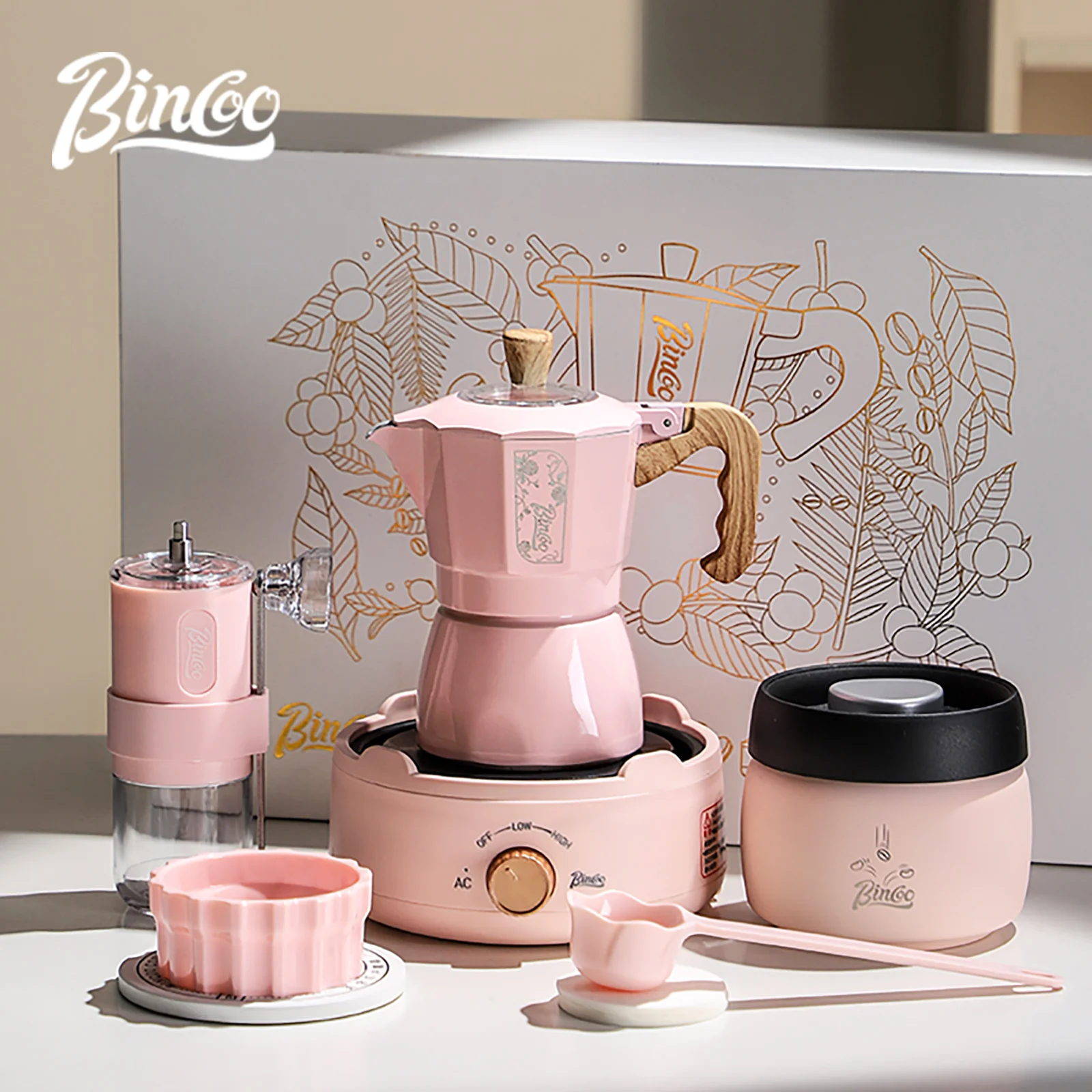 Bincoo válvula dupla moka pote - Moka Pot Stove avaliação e preço