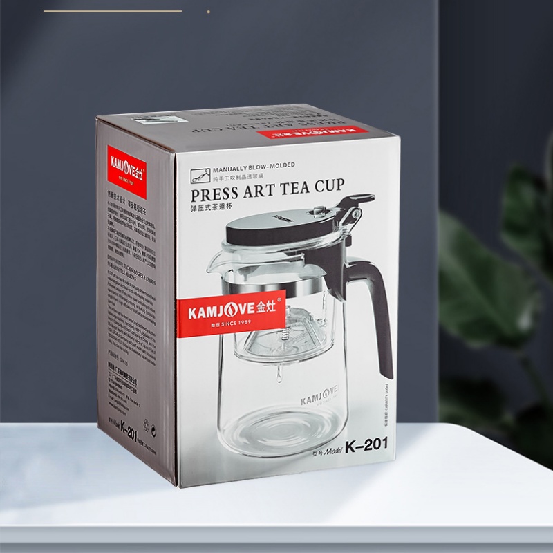 Kamjove bule de chá de vidro r - French Press Glass avaliação e preço
