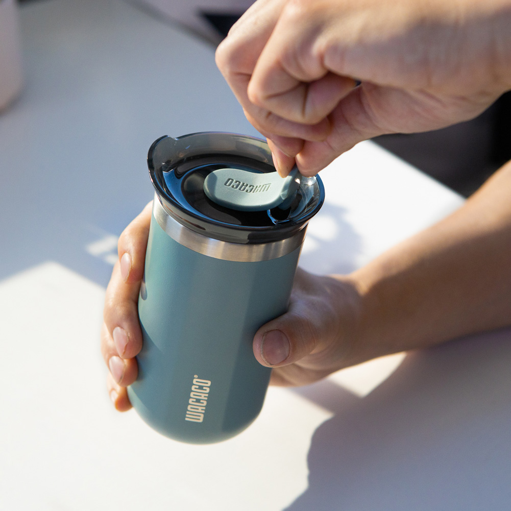 Caneca de café isolada a vácuo - French Press Glass avaliação e preço