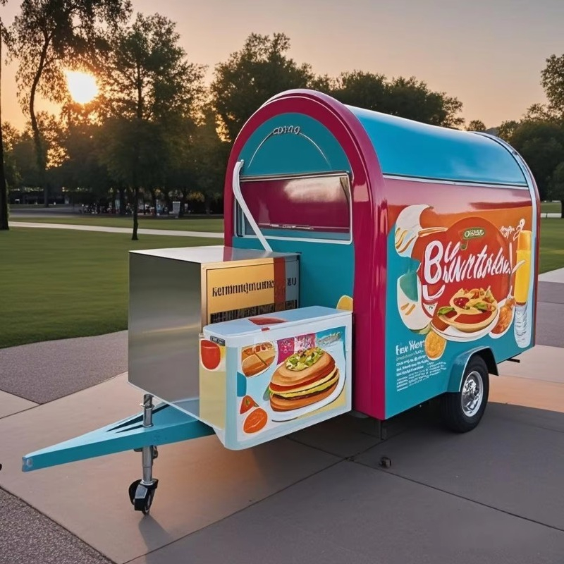Carrinho de Venda Móvel Person - Coffee Tea Kiosk avaliação e preço