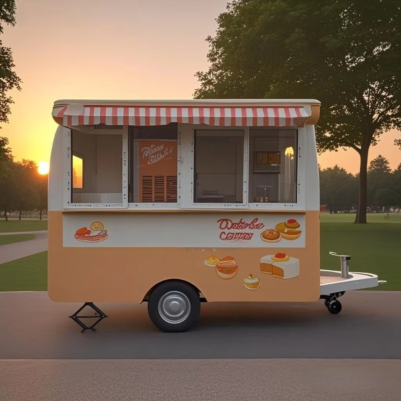 Carrinho de Venda Móvel Person - Coffee Tea Kiosk avaliação e preço