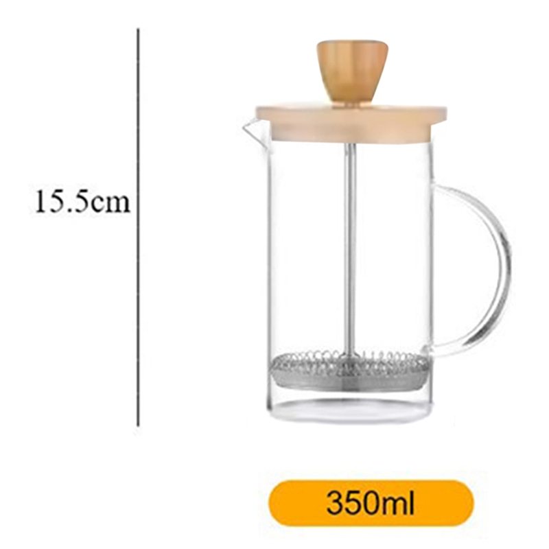 Cafeteira Francesa com Filtro  - French Press Glass avaliação e preço