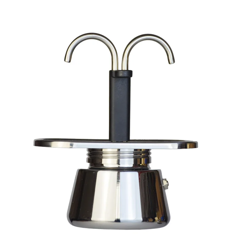 200ml mini moka pote tubo dupl - Moka Pot Stove avaliação e preço