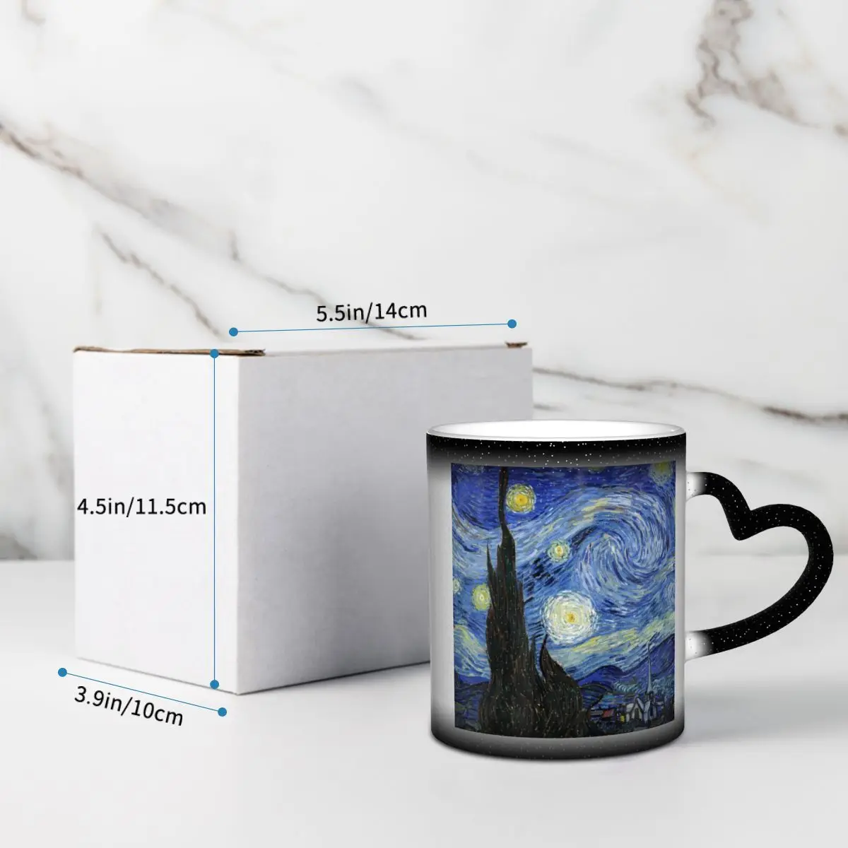 Caneca Van Gogh Engraçada de C - Coffee Tea Van avaliação e preço