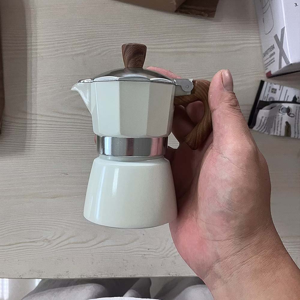 Cafeteira italiana de alumínio - Moka Pot Stove avaliação e preço