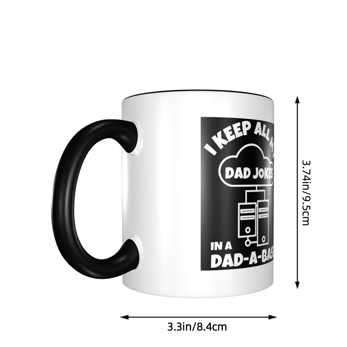 Caneca Engraçada de Cerâmica ' - Coffee Tea Joke avaliação e preço