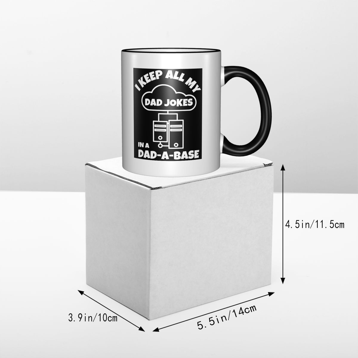 Caneca Engraçada de Cerâmica ' - Coffee Tea Joke avaliação e preço