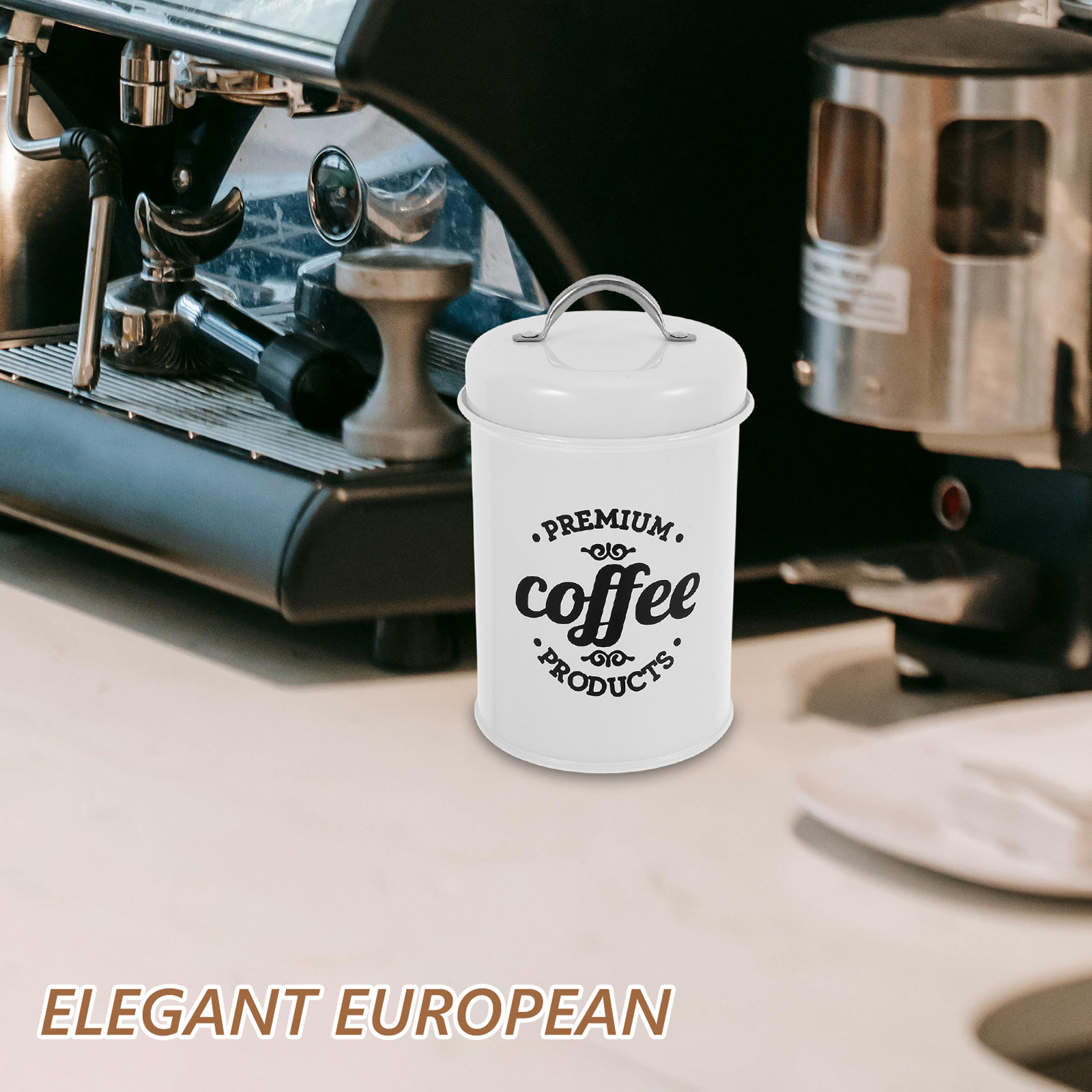 Conjunto de Recipientes Metáli - Canister Coffee Sugar Tea avaliação e preço