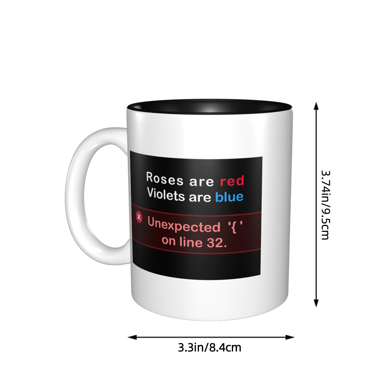 Caneca Engraçada de Cerâmica c - Coffee Tea Joke avaliação e preço
