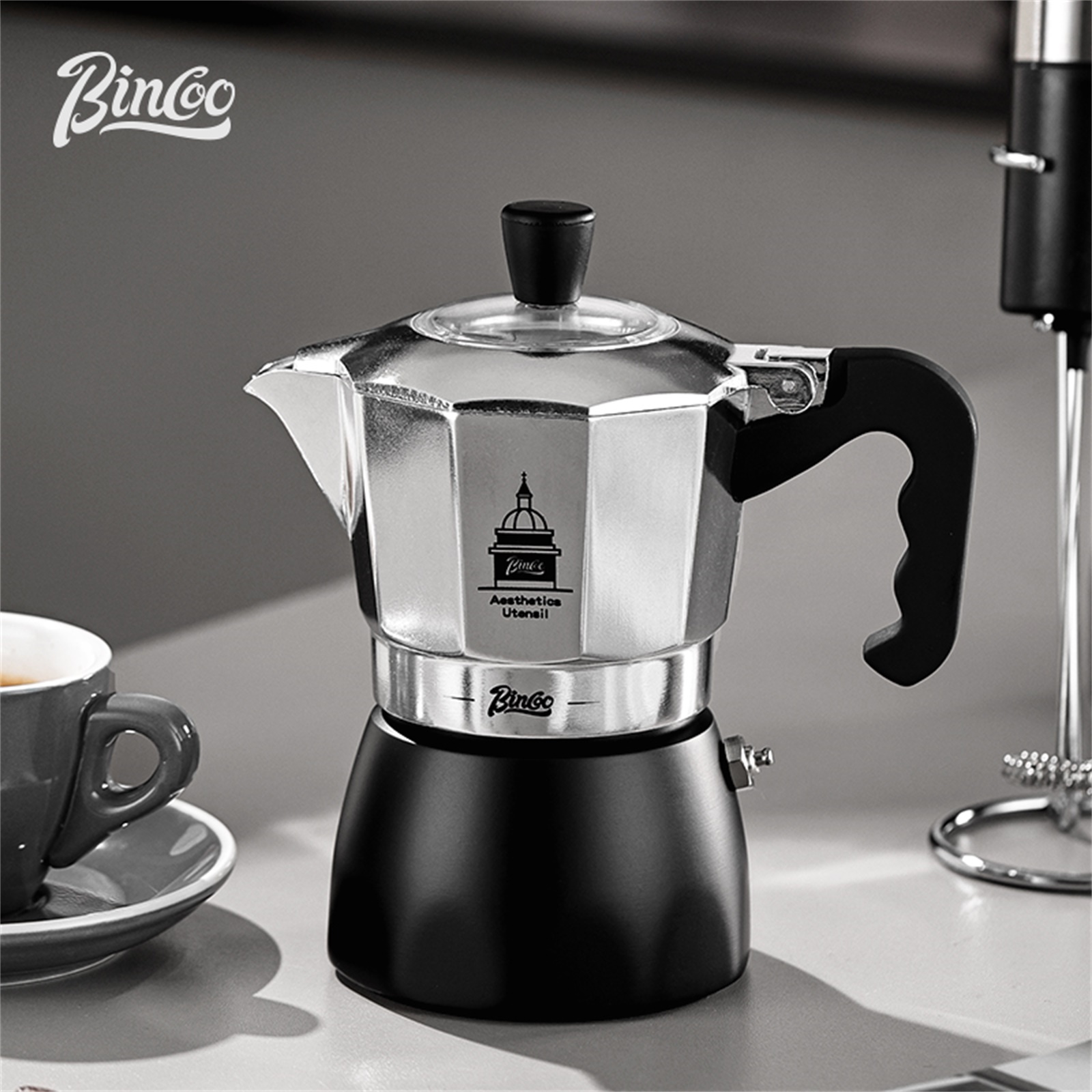 BINCOO Pote Moka de Válvula Du - Moka Pot Stove avaliação e preço