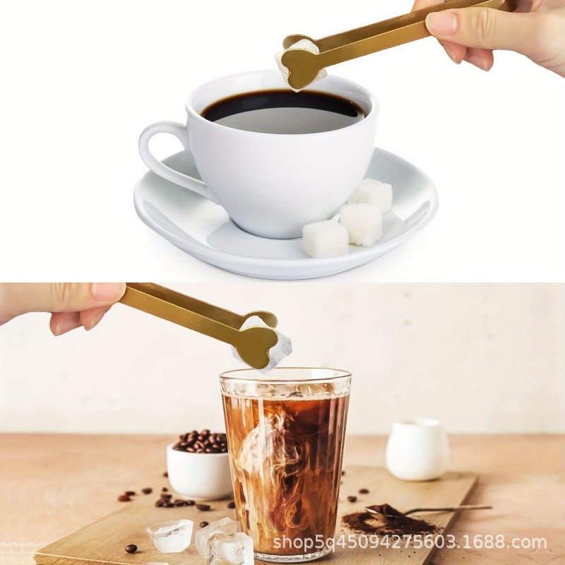 4/6 pçs de aço inoxidável em f - Coffee Tea Sugar avaliação e preço