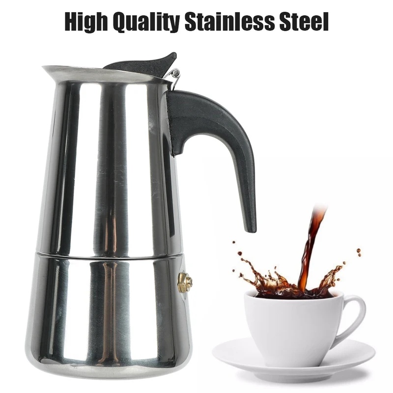 Cafeteira Moka de Aço Inoxidáv - Moka Pot Stove avaliação e preço