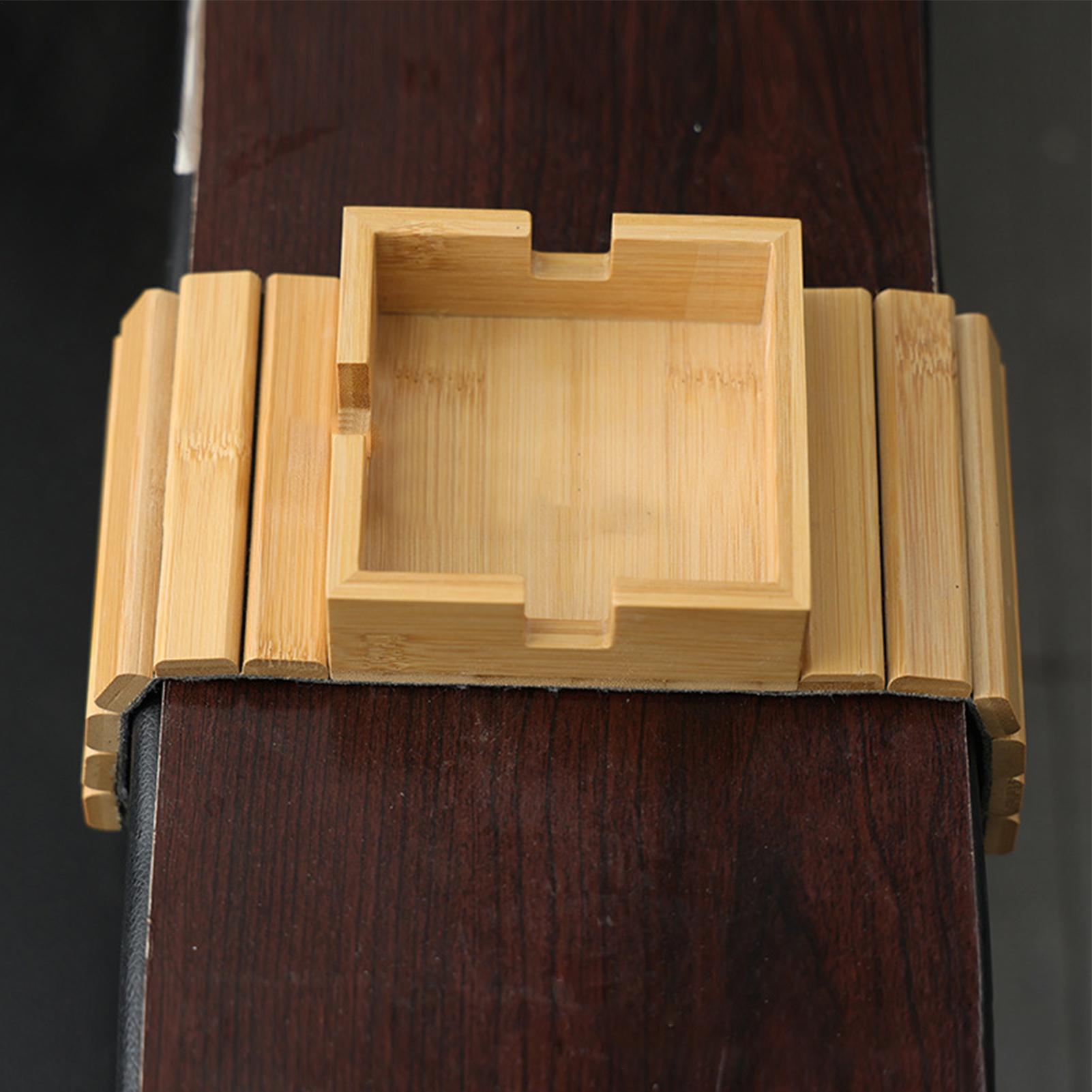 Suporte de Copo para Sofá em M - Bamboo Tea Tray avaliação e preço