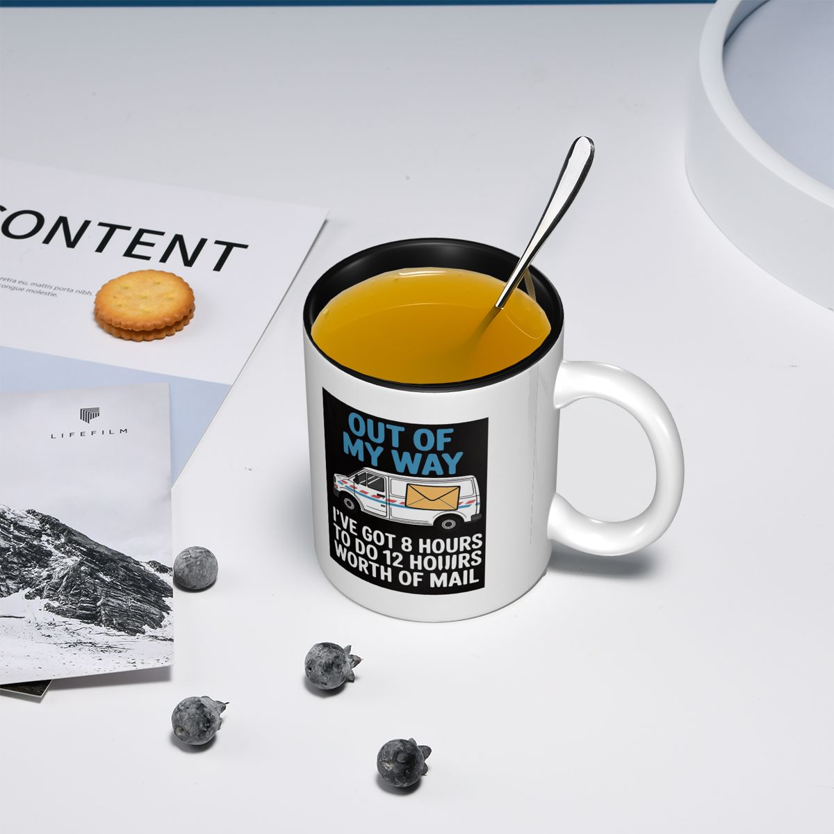 Caneca de Cerâmica para Entreg - Coffee Tea Joke avaliação e preço