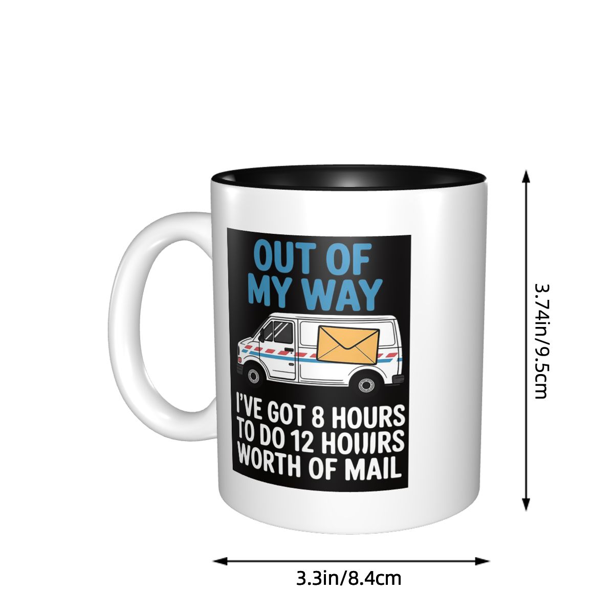 Caneca de Cerâmica para Entreg - Coffee Tea Joke avaliação e preço