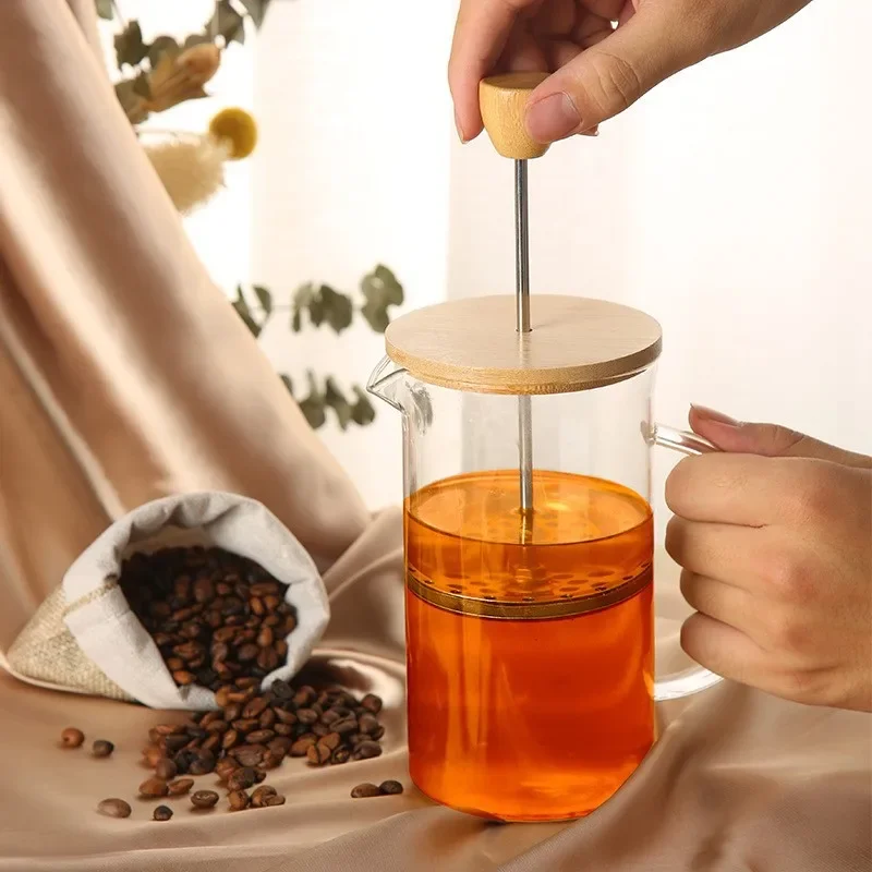 Cafeteira francesa de vidro de - French Press Glass avaliação e preço