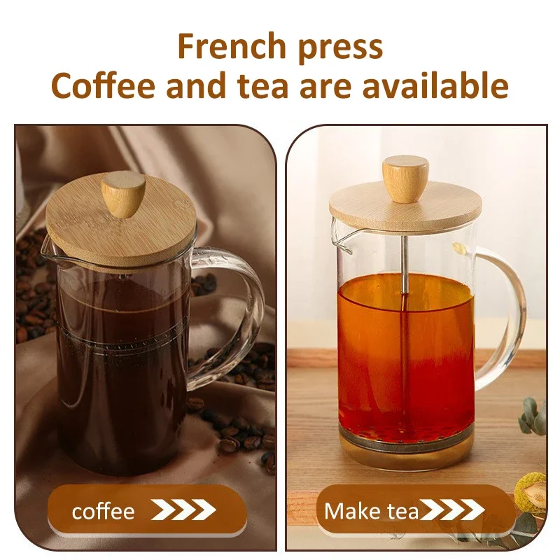 Cafeteira francesa de vidro de - French Press Glass avaliação e preço