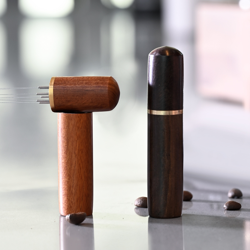 6/8 agulha de aço inoxidável c - Coffee Tamper Leveler avaliação e preço