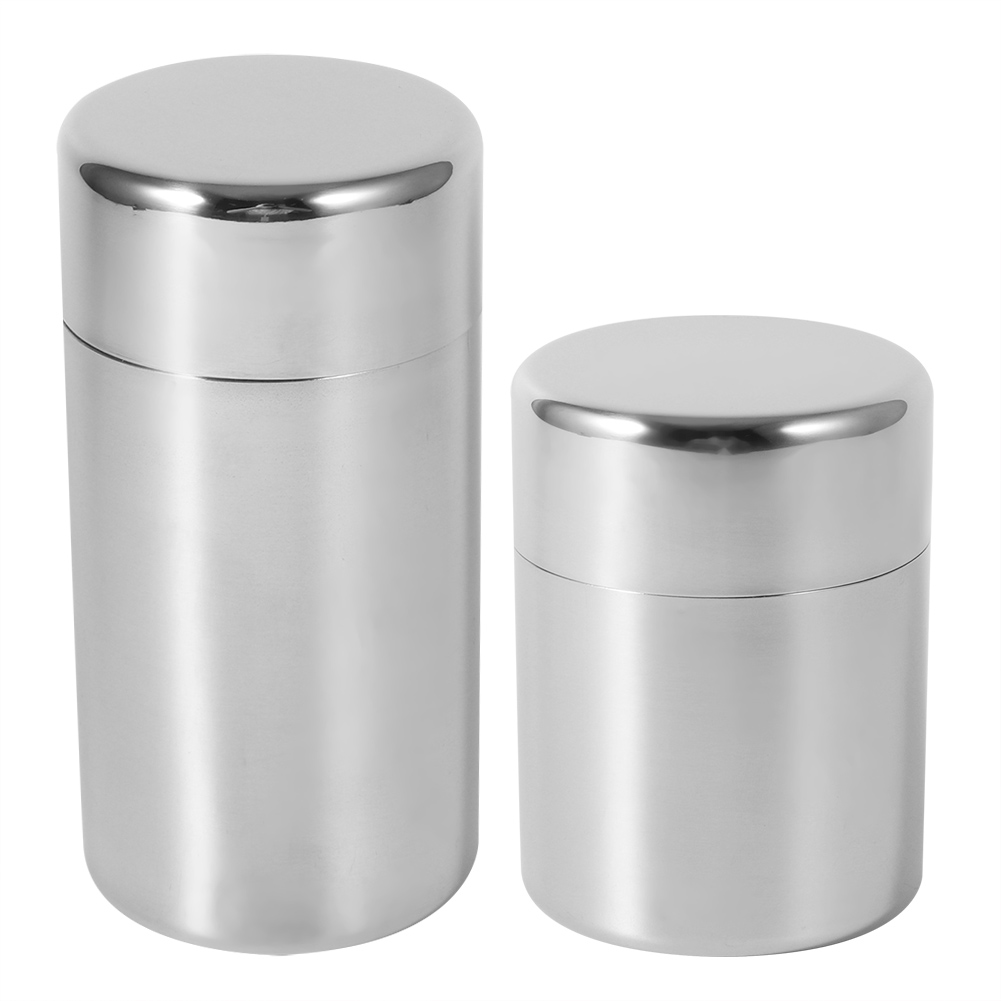 Vasilha De Folha De Chá De Aço - Canister Coffee Sugar Tea avaliação e preço