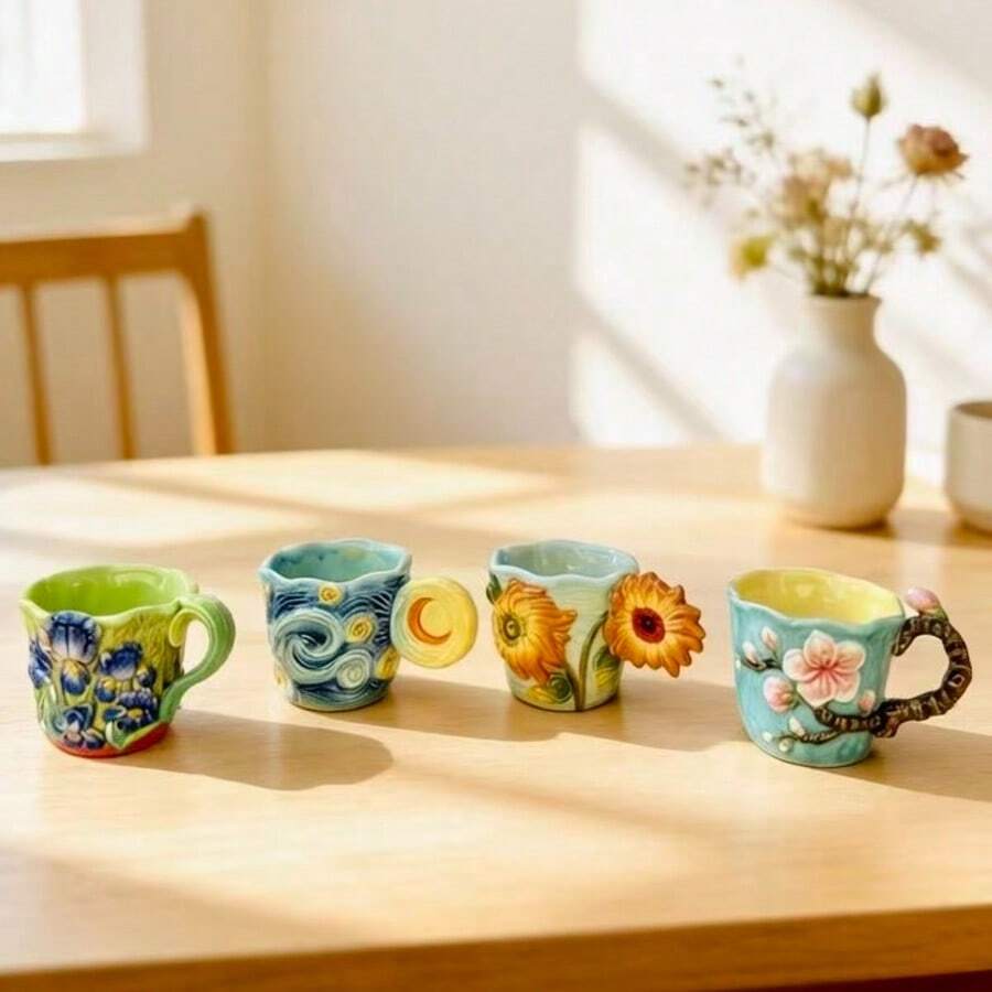Conjunto de 4 xícaras de café  - Coffee Tea Van avaliação e preço