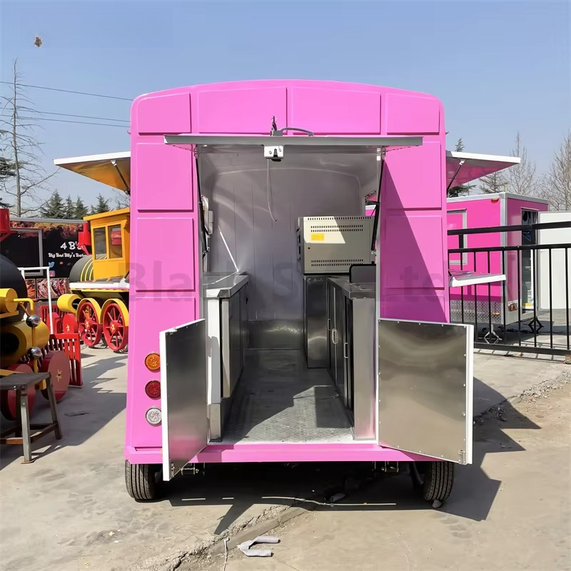 Foodtruck elétrico condutor mó - Coffee Tea Van avaliação e preço