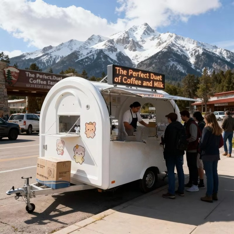 Quiosque Comercial Personaliza - Coffee Tea Kiosk avaliação e preço