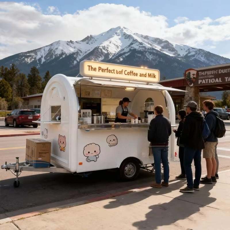Quiosque Comercial Personaliza - Coffee Tea Kiosk avaliação e preço